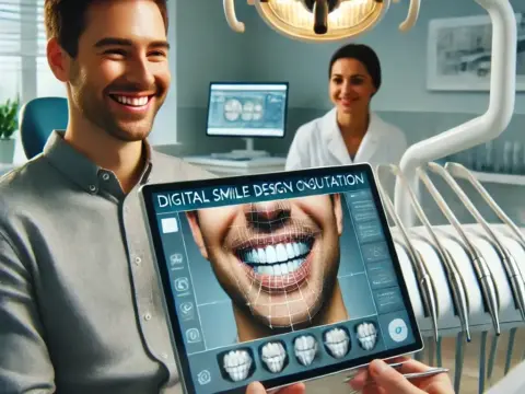 AuraDent AI Photo illustration for Smile Design. Best Smile Design Clinic in Cyprus