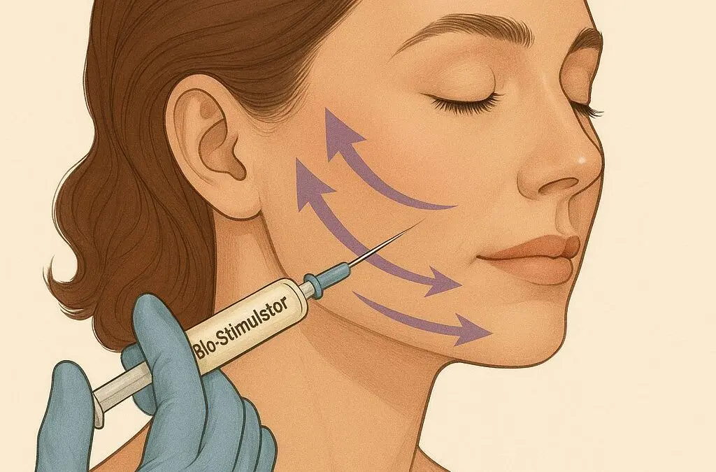 AuraDent Lefkoşa, Kıbrıs'ta uygulanan Bio-Stimulator (HA PLLA Filler) tedavisi ile yüz gençleştirme ve cilt sıkılaştırma. Sculptra®.
