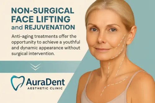 We discuss the most effective non-surgical facelift alternatives. At AuraDent in Nicosia, Cyprus, we evaluate all alternatives together
