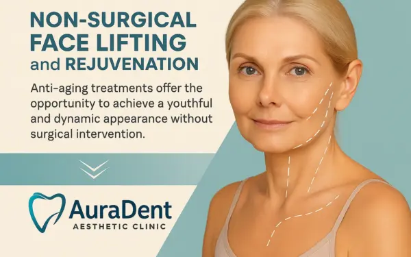 We discuss the most effective non-surgical facelift alternatives. At AuraDent in Nicosia, Cyprus, we evaluate all alternatives together