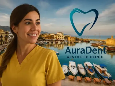 AuraDent Kuzey Kıbrıs'ta diş ve yüz estetiği tedavilerinizi uygun fiyatlarla tatil keyfinde gerçekleştiriyoruz.