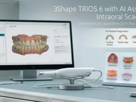 AuraDent Kıbrıs’ta 3Shape TRIOS 6 ile dijital ağız tarama ve yapay zeka destekli gülüş tasarımı