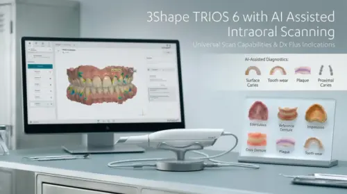 AuraDent Kıbrıs’ta 3Shape TRIOS 6 ile dijital ağız tarama ve yapay zeka destekli gülüş tasarımı