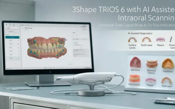 AuraDent Kıbrıs’ta 3Shape TRIOS 6 ile dijital ağız tarama ve yapay zeka destekli gülüş tasarımı